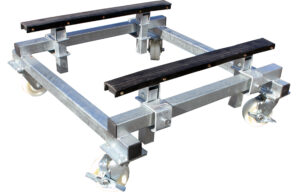 Båttralle, justerbar - galvanisert