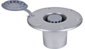 Søyle fast 690 mm (kun rør), 73 mm bunn, 60 mm topp