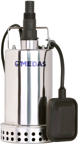 Lensepumpe 220V Stål 550 W