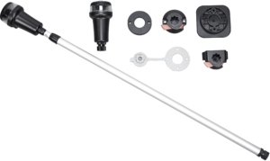 Batterilanterne LED, Sett m/mast