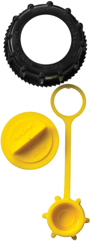 Reservelokk/Deksel/lokk til lufting KIT Jerrykanne Scepter