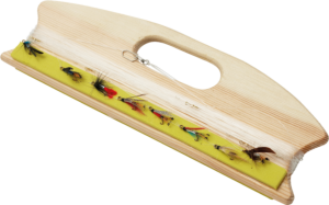 Minken håndtak, line og 8 fluer - Kinetic