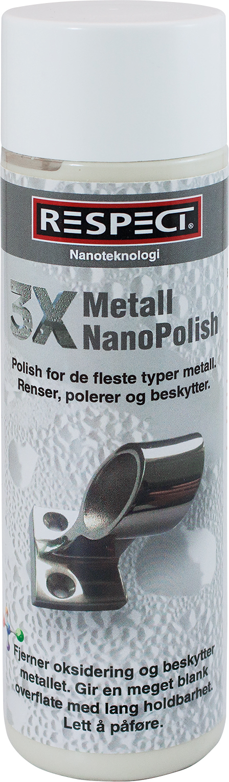 3X Nano Metall 250ml - Respect