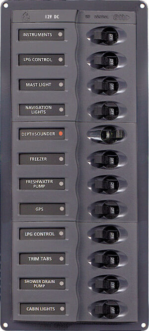 BEP Bryter- sikringspanel 902NMV